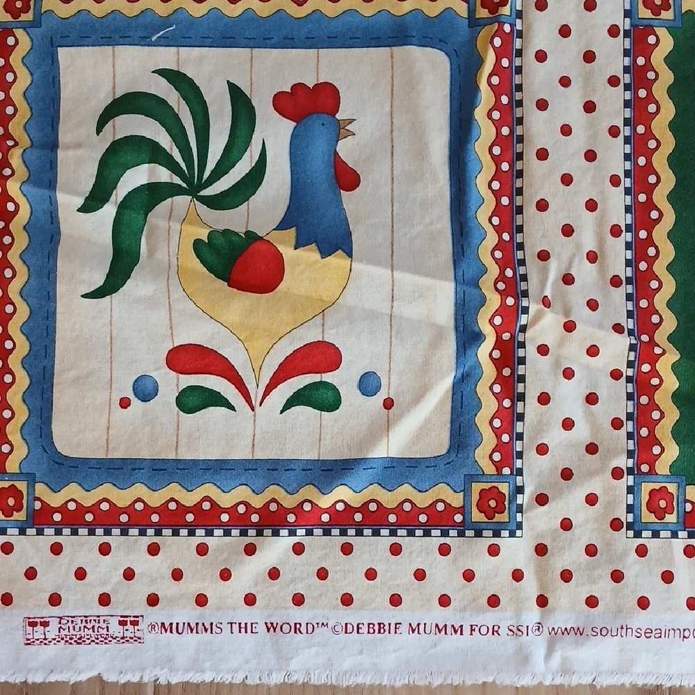 Debbie Mumm Apron/Oven Mitt/Pot Holder Fabric DIY